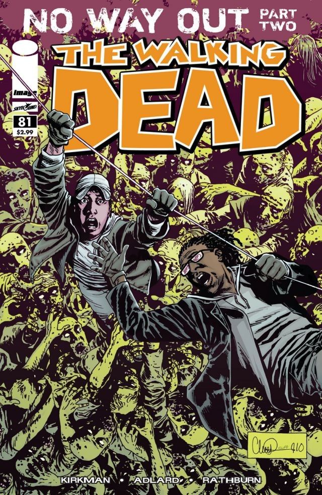 The Walking Dead #81 cover