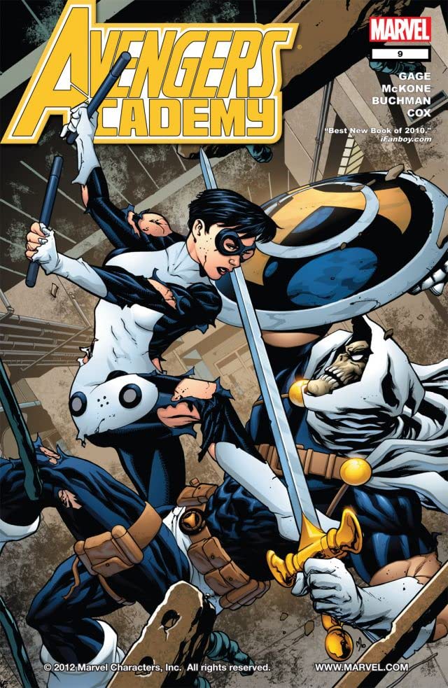 Avengers Academy #9 cover