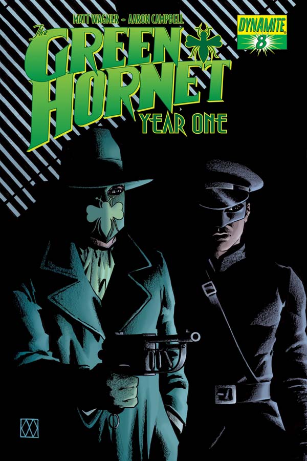 Green Hornet: Year One #8 cover