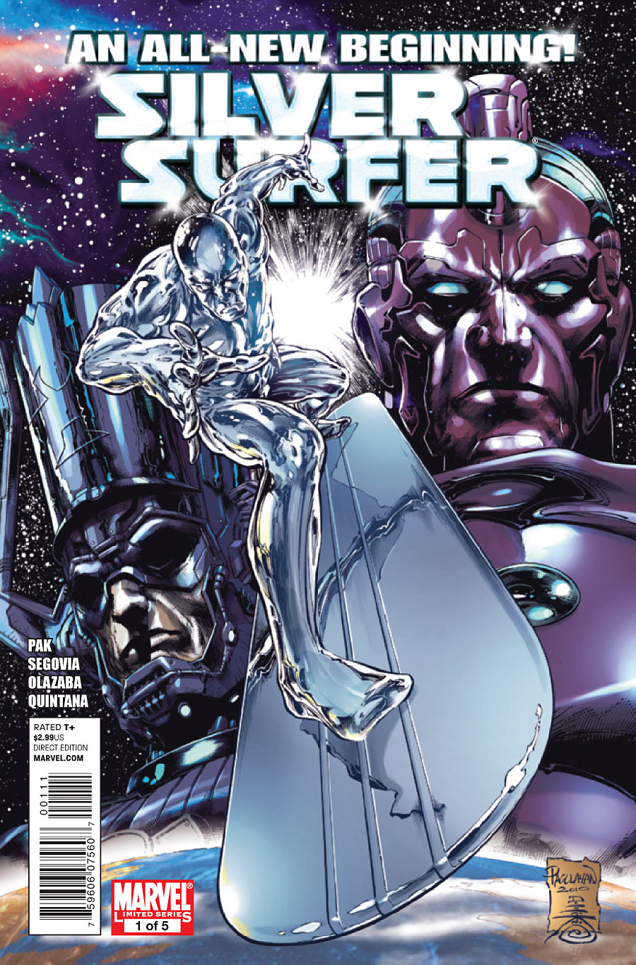 Silver Surfer #1 cover