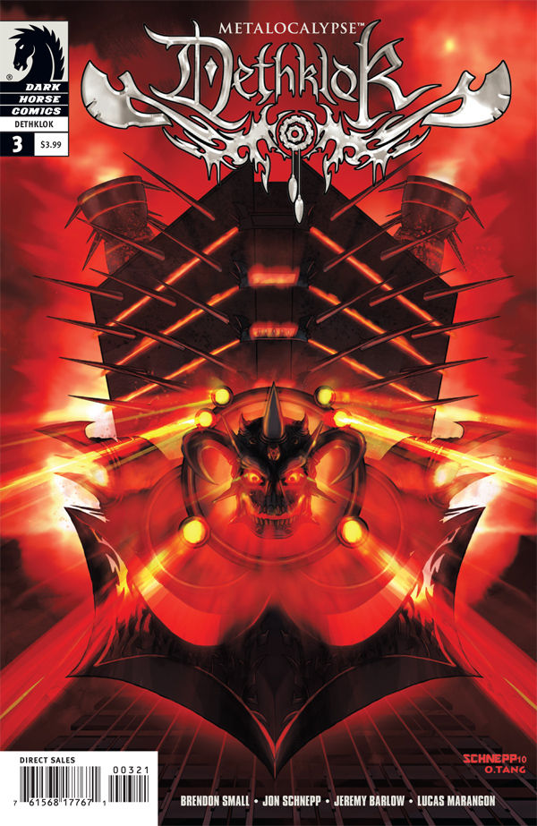 Dethklok #3 cover