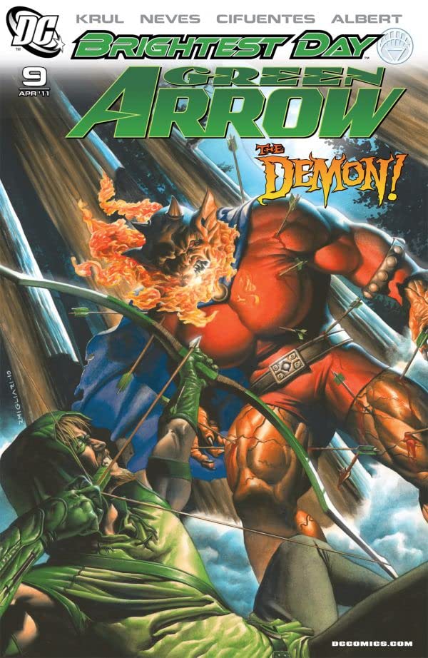 Green Arrow #9 cover