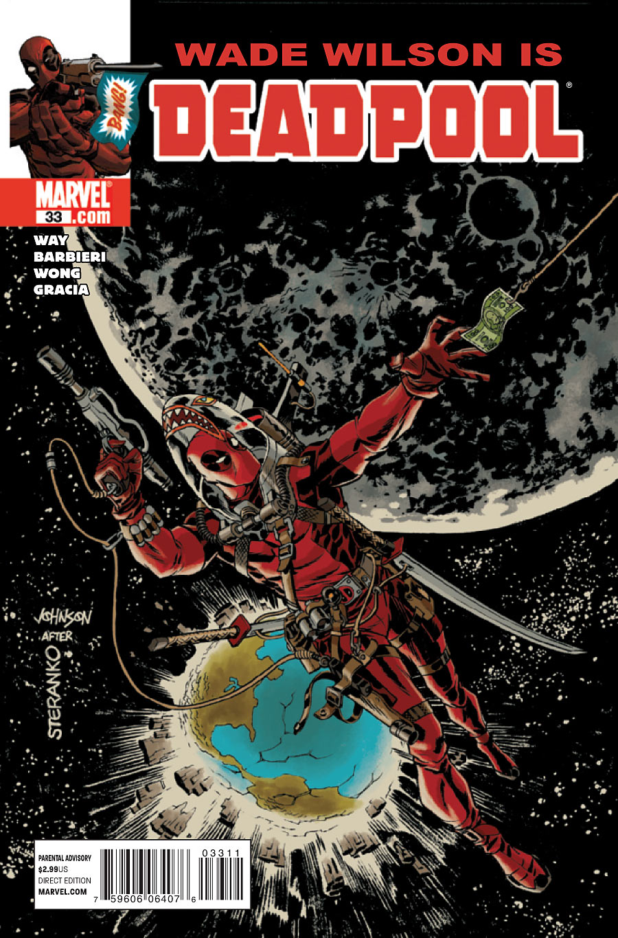 Deadpool #33 cover