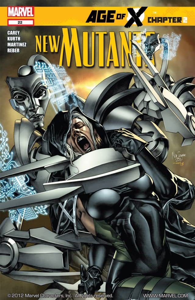 New Mutants #22 cover