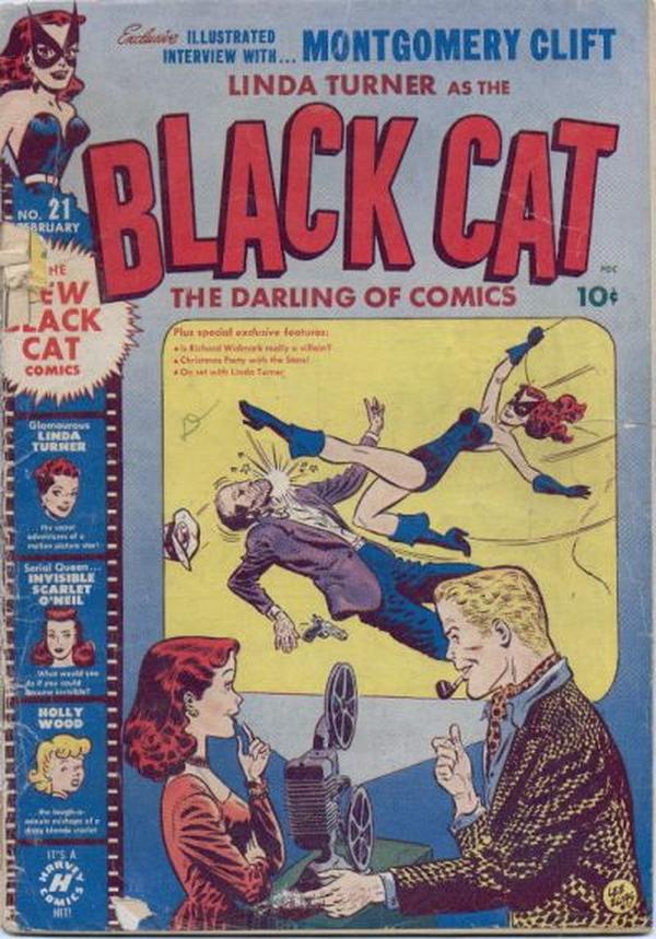 Black Cat Comics #21 cover