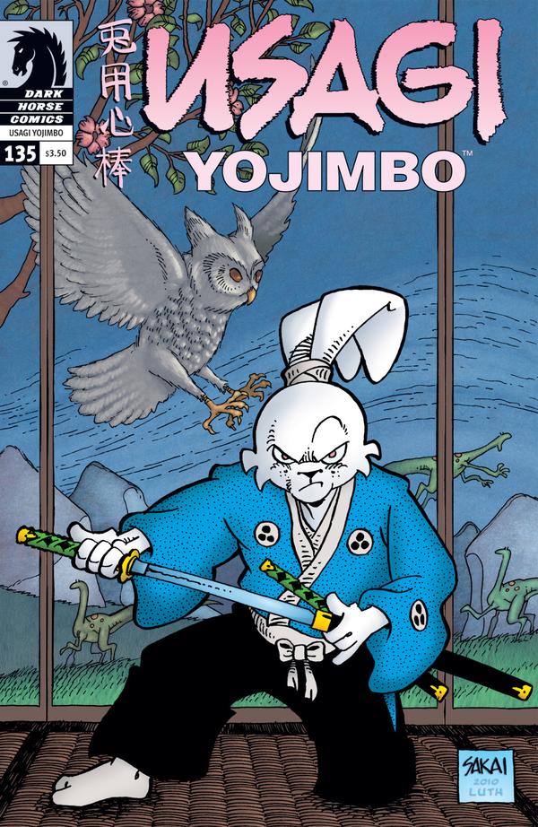 Usagi Yojimbo #135 cover