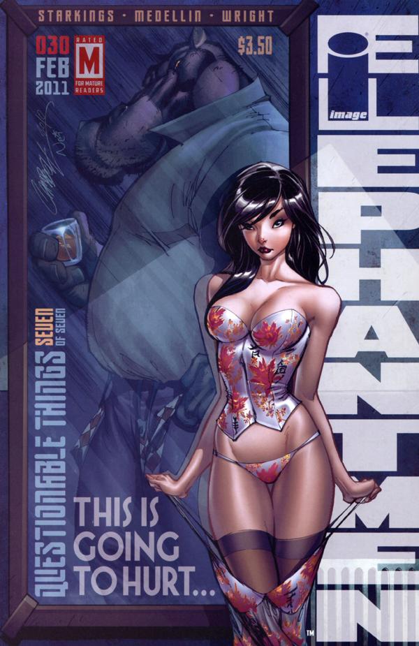 Elephantmen #30 cover