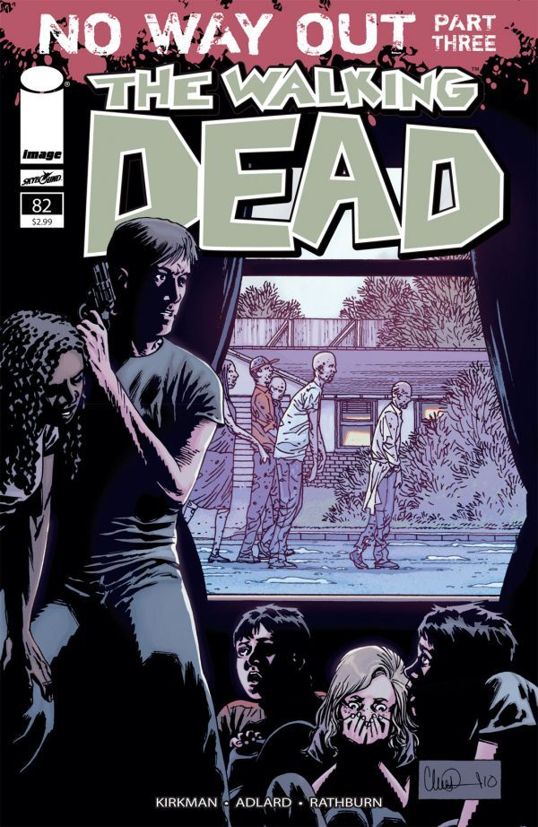 The Walking Dead #82 cover