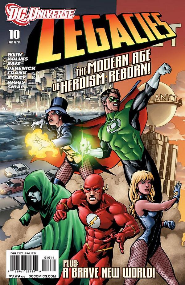 DCU: Legacies #10 cover
