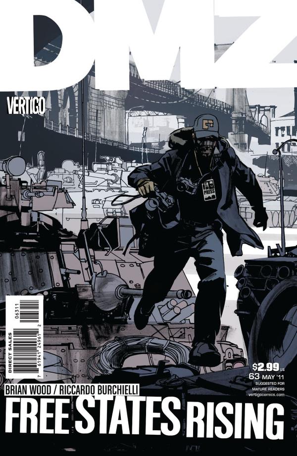DMZ #63 cover