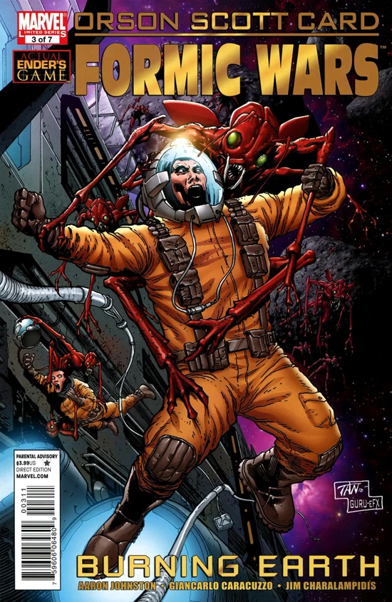 Formic Wars: Burning Earth #3 cover