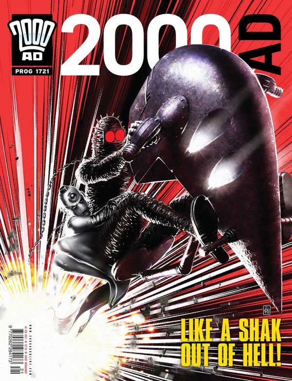 2000 AD #1721 cover