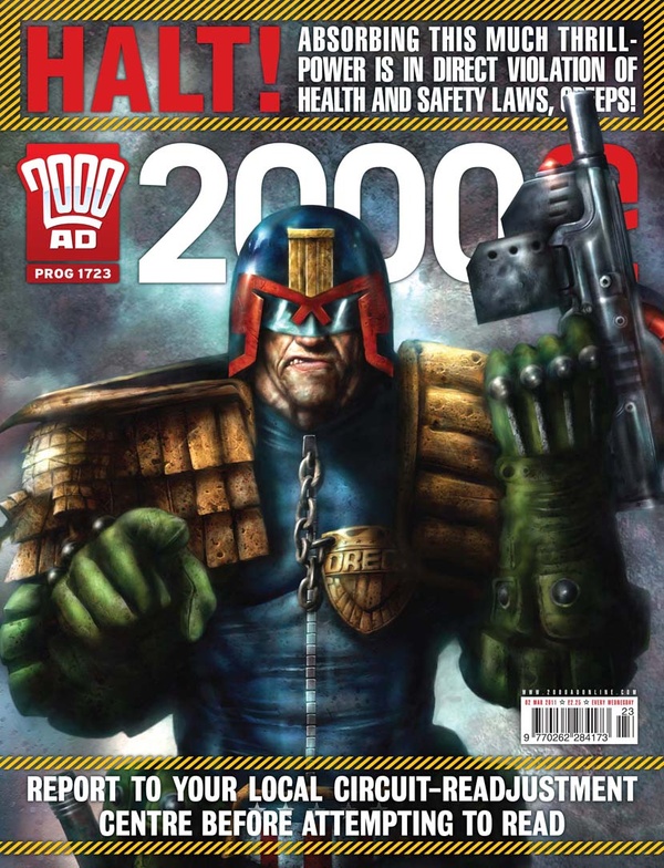 2000 AD #1723 cover