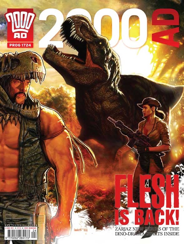 2000 AD #1724 cover