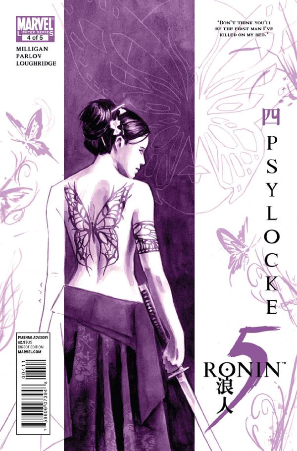 5 Ronin #4 cover