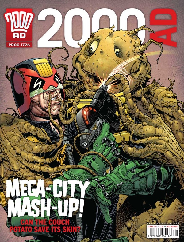 2000 AD #1726 cover