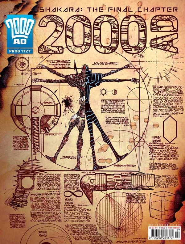 2000 AD #1727 cover