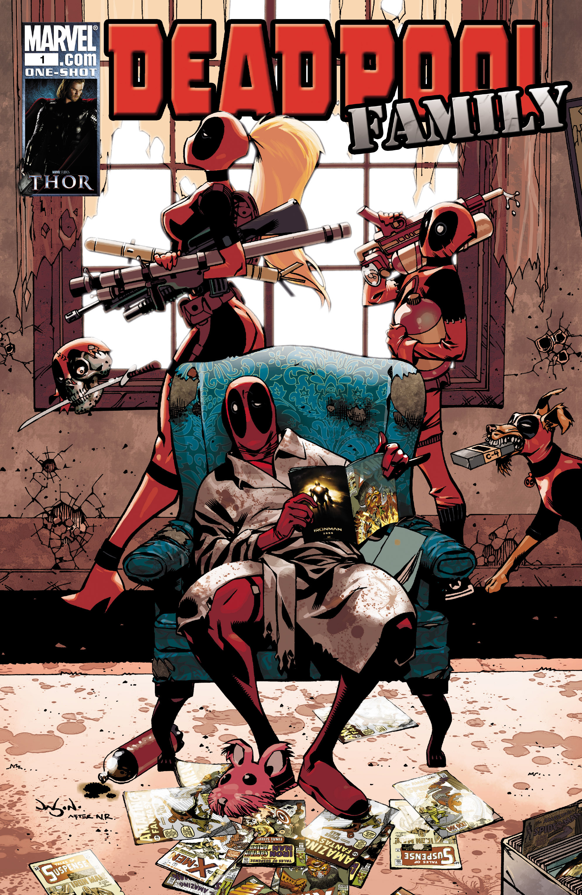 Deadpool Family #1 cover