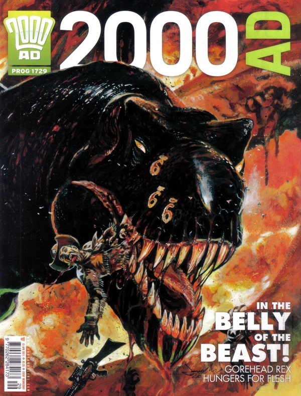 2000 AD #1729 cover