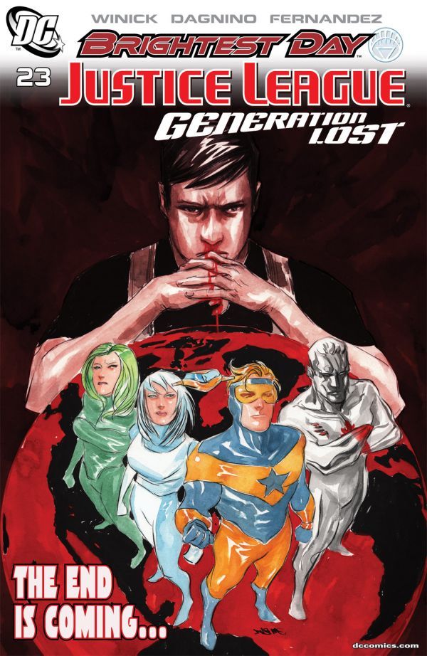 Justice League: Generation Lost #23 cover