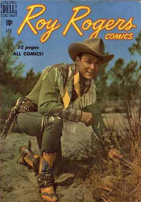 Roy Rogers Comics #28 cover