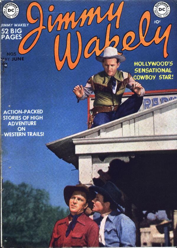 Jimmy Wakely #5 cover