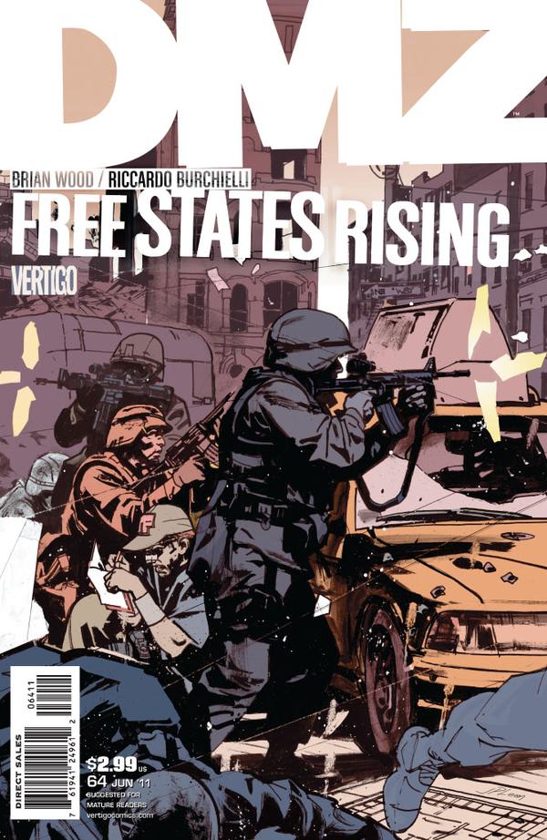 DMZ #64 cover