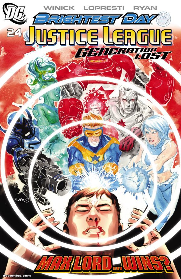 Justice League: Generation Lost #24 cover