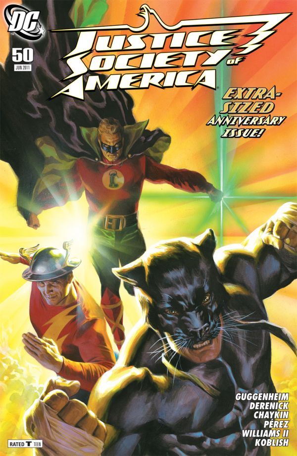 Justice Society of America #50 cover