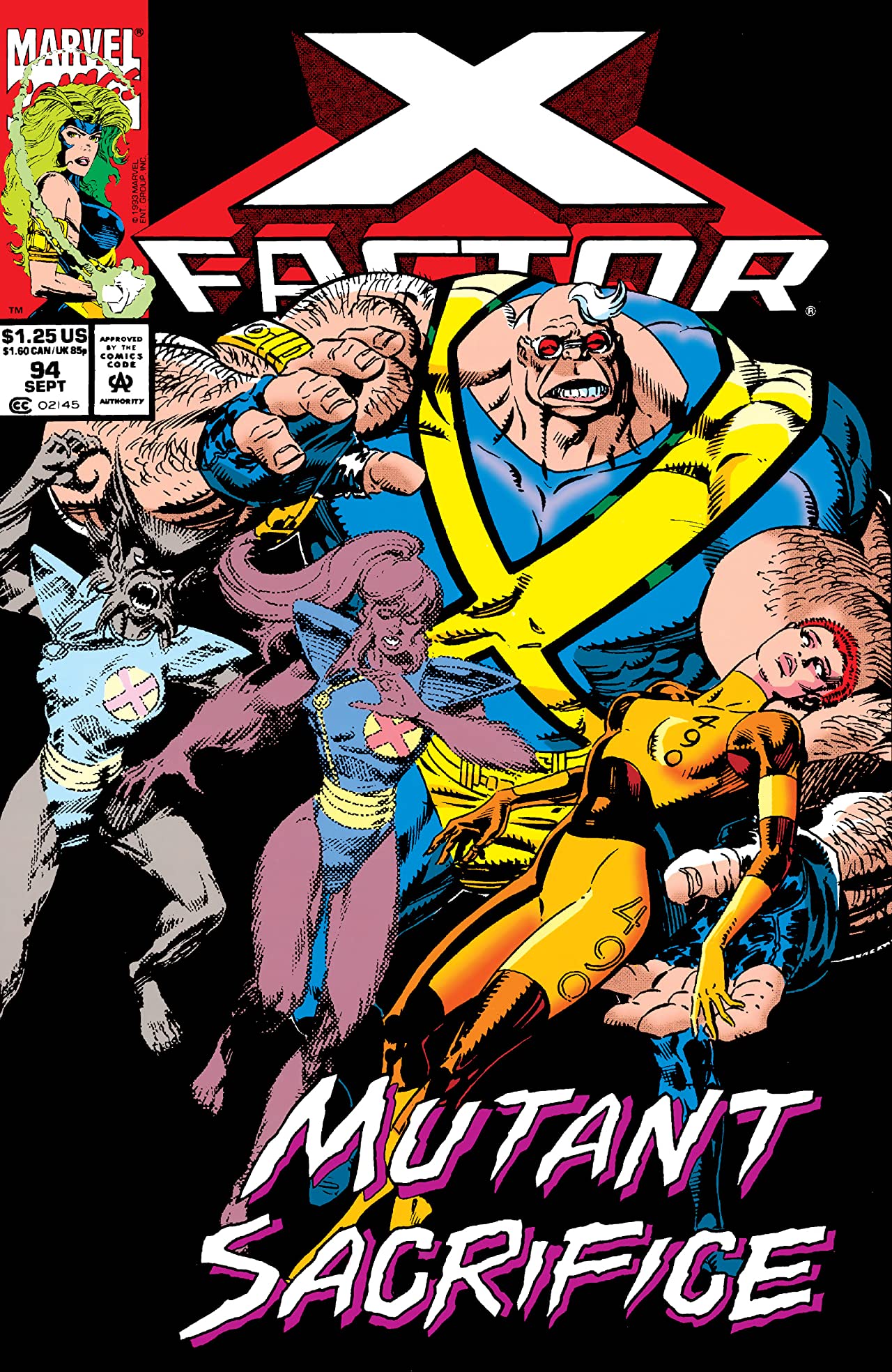 X-Factor #94 cover