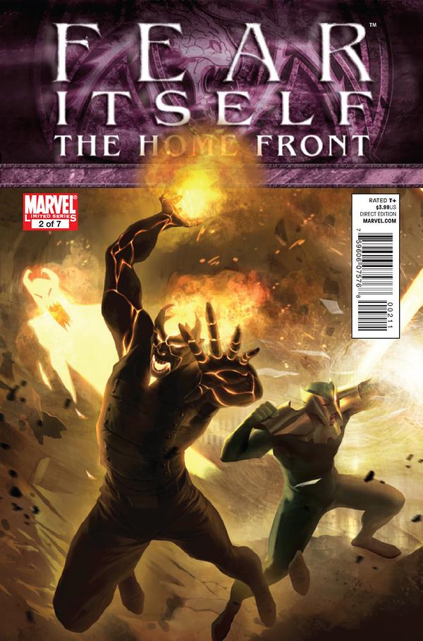 Fear Itself: The Home Front #2 cover