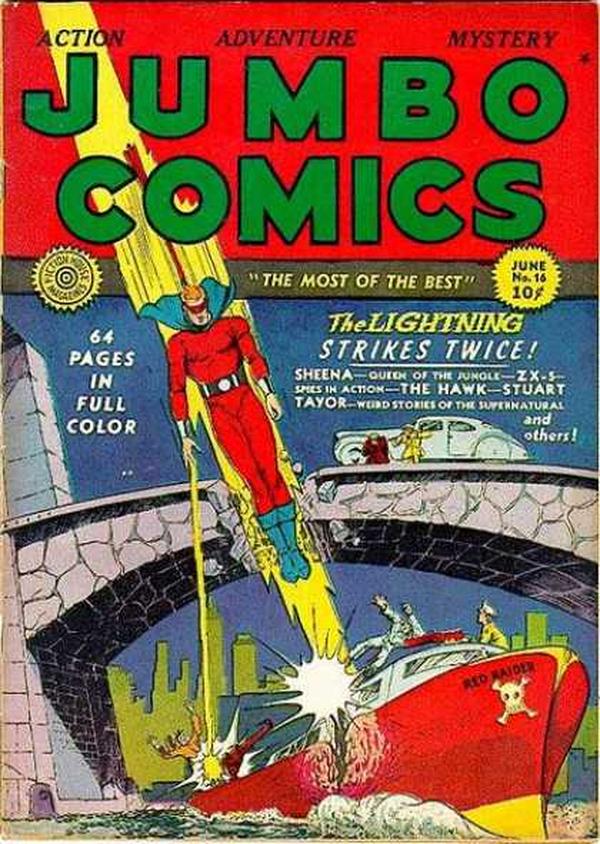 Jumbo Comics #16 cover