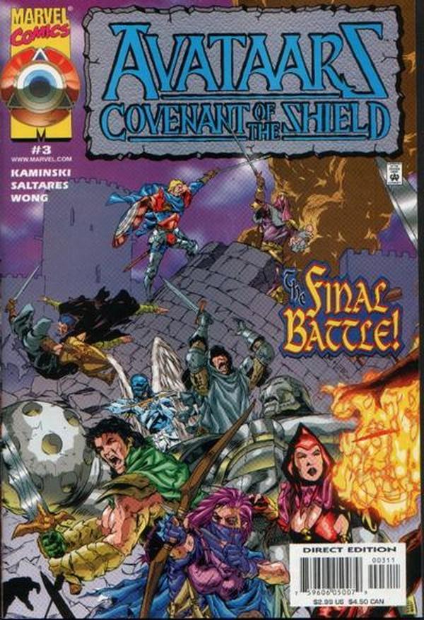 Avataars: Covenant of the Shield #3 cover