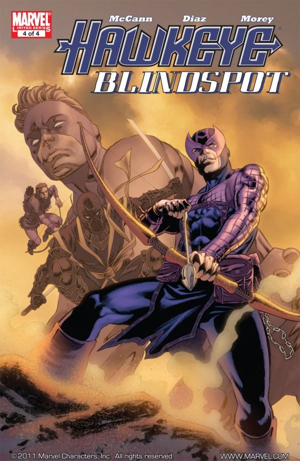 Hawkeye: Blindspot #4 cover