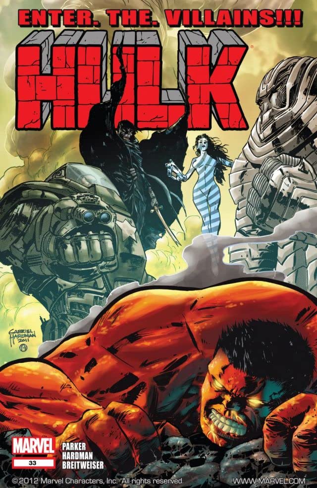 Hulk #33 cover