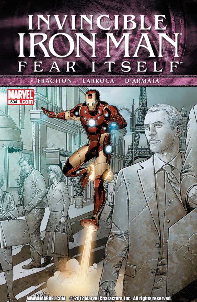 Invincible Iron Man #504 cover