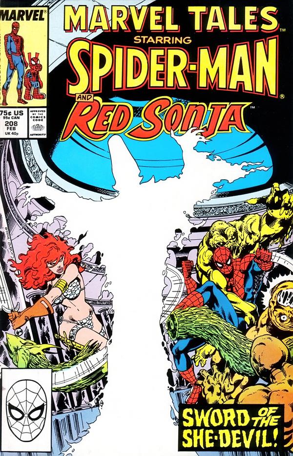 Marvel Tales #208 cover
