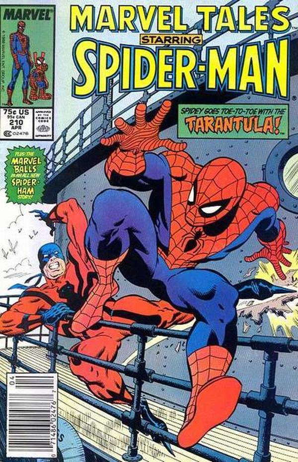 Marvel Tales #210 cover