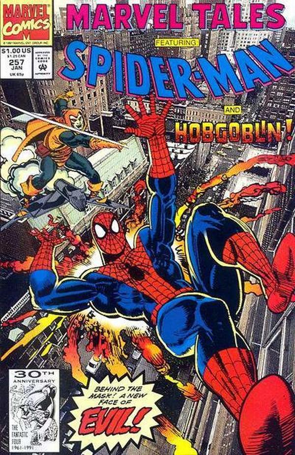 Marvel Tales #257 cover