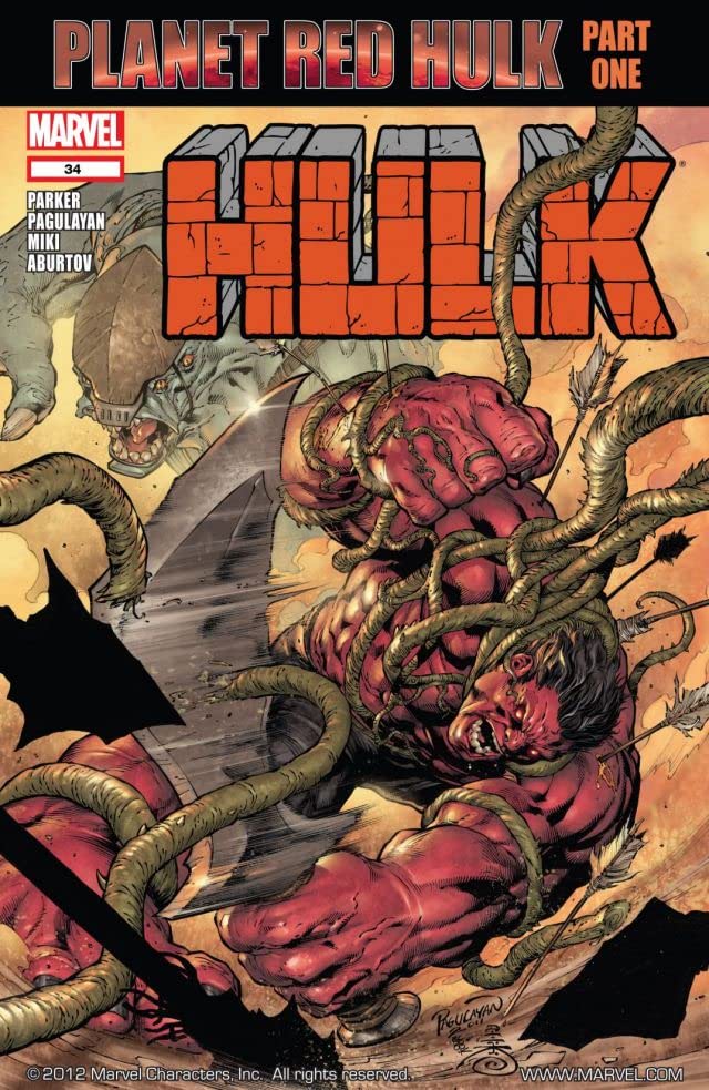 Hulk #34 cover