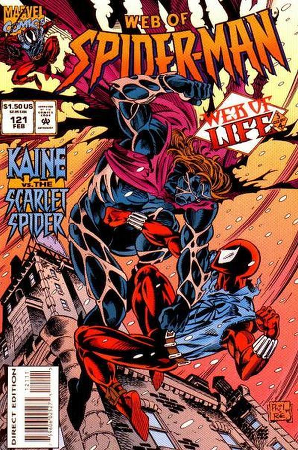 Web of Spider-Man #121 cover