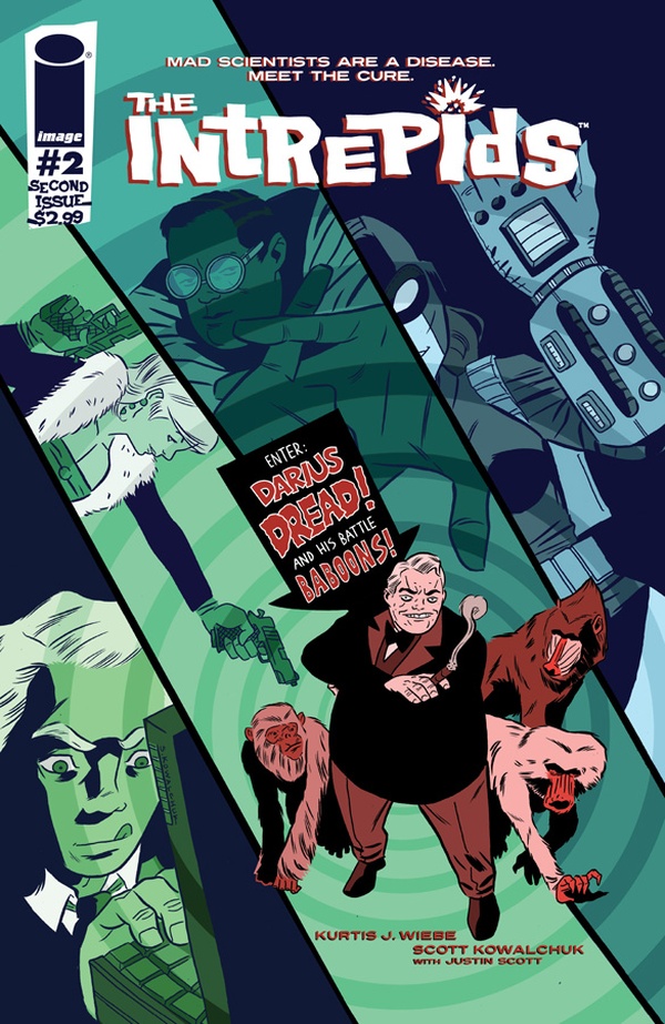 The Intrepids #2 cover