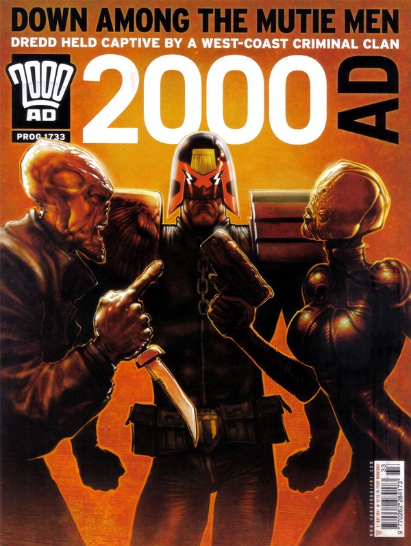 2000 AD #1733 cover