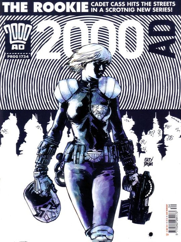2000 AD #1734 cover