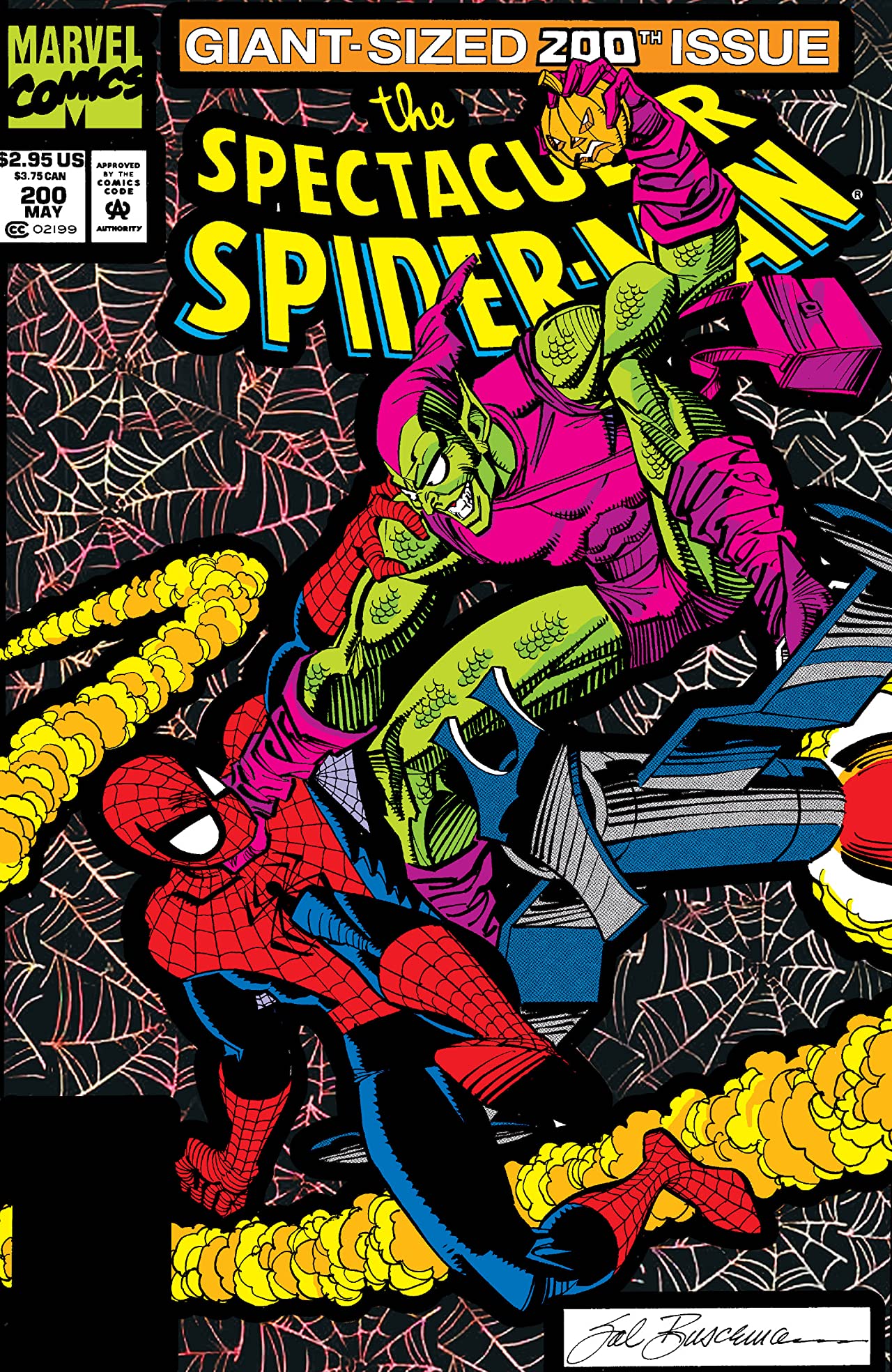 The Spectacular Spider-Man #200 cover