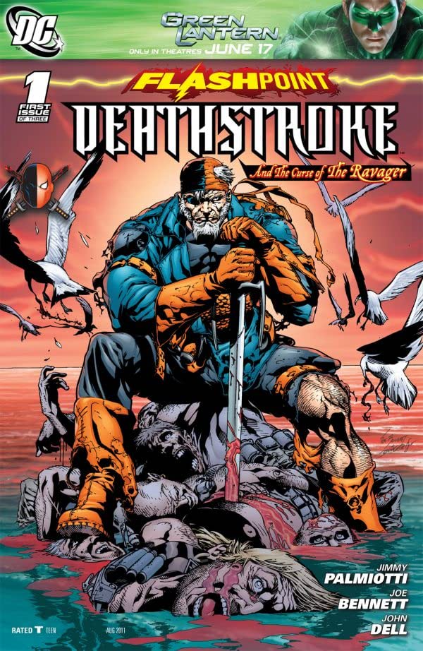Flashpoint: Deathstroke & the Curse of the Ravager #1 cover