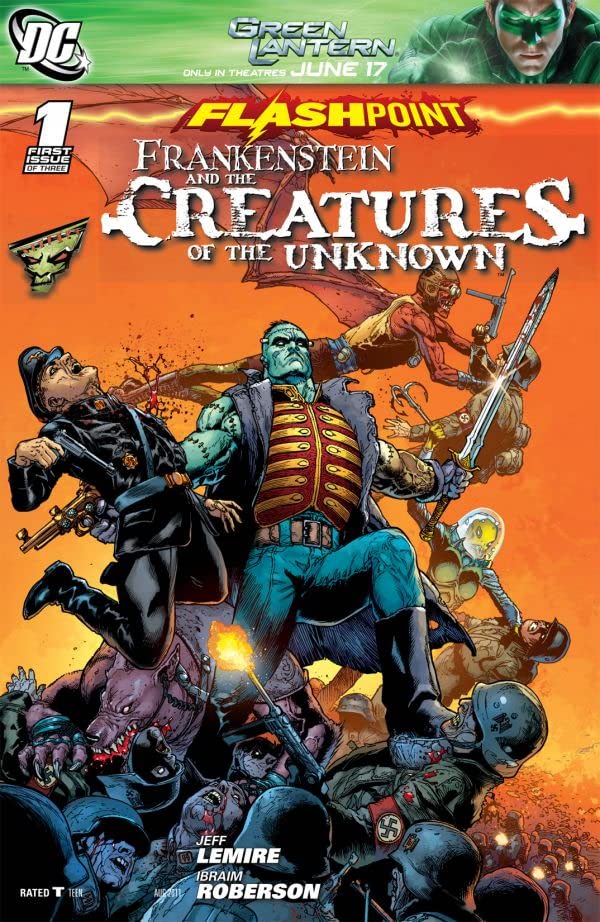 Flashpoint: Frankenstein & the Creatures of the Unknown #1 cover