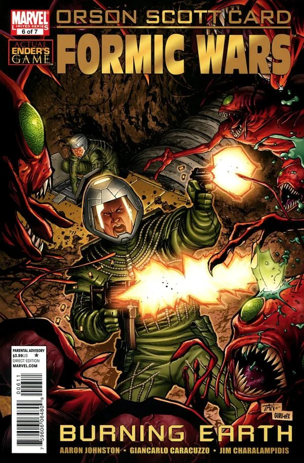 Formic Wars: Burning Earth #6 cover