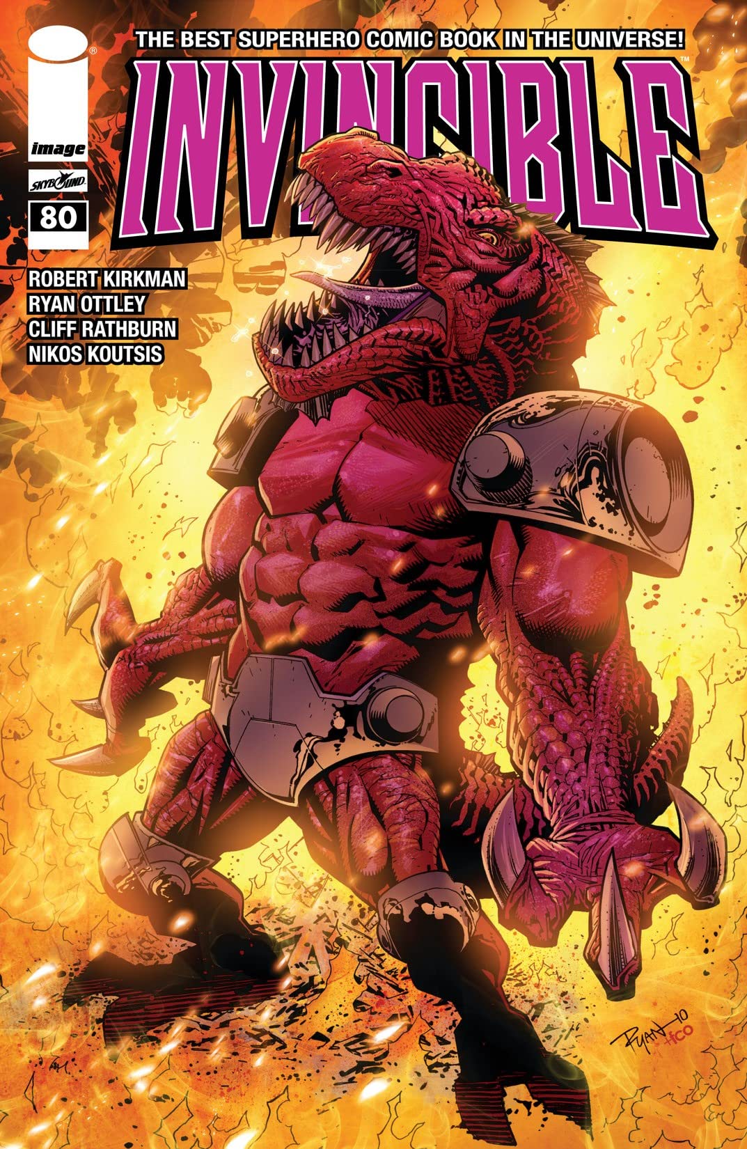 Invincible #80 cover