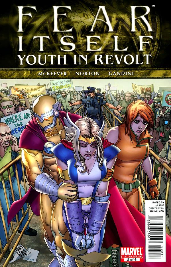 Fear Itself: Youth in Revolt #2 cover